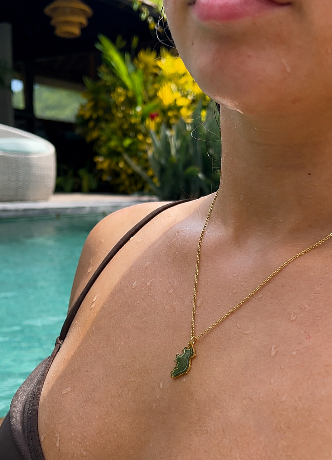 Ireland Map Necklace