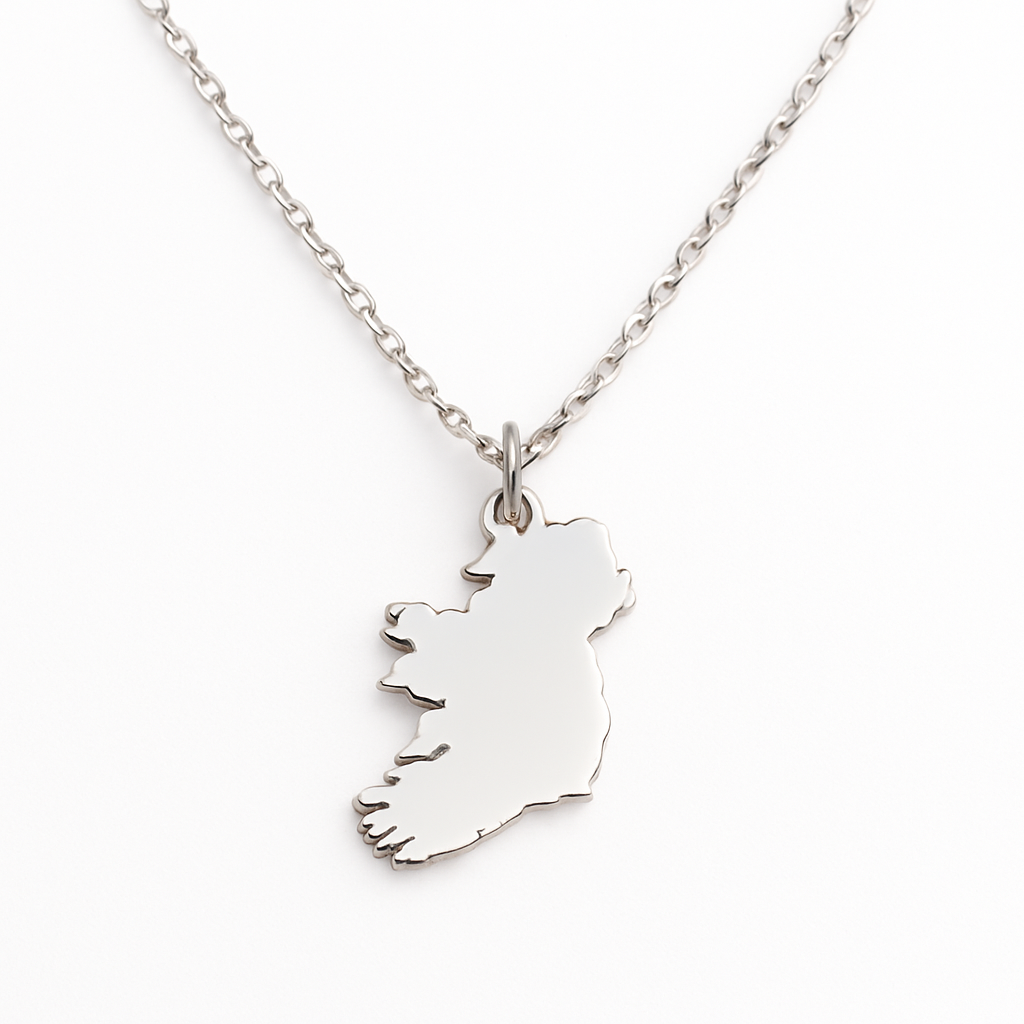 Ireland Map Necklace