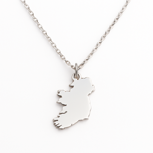 Ireland Map Necklace